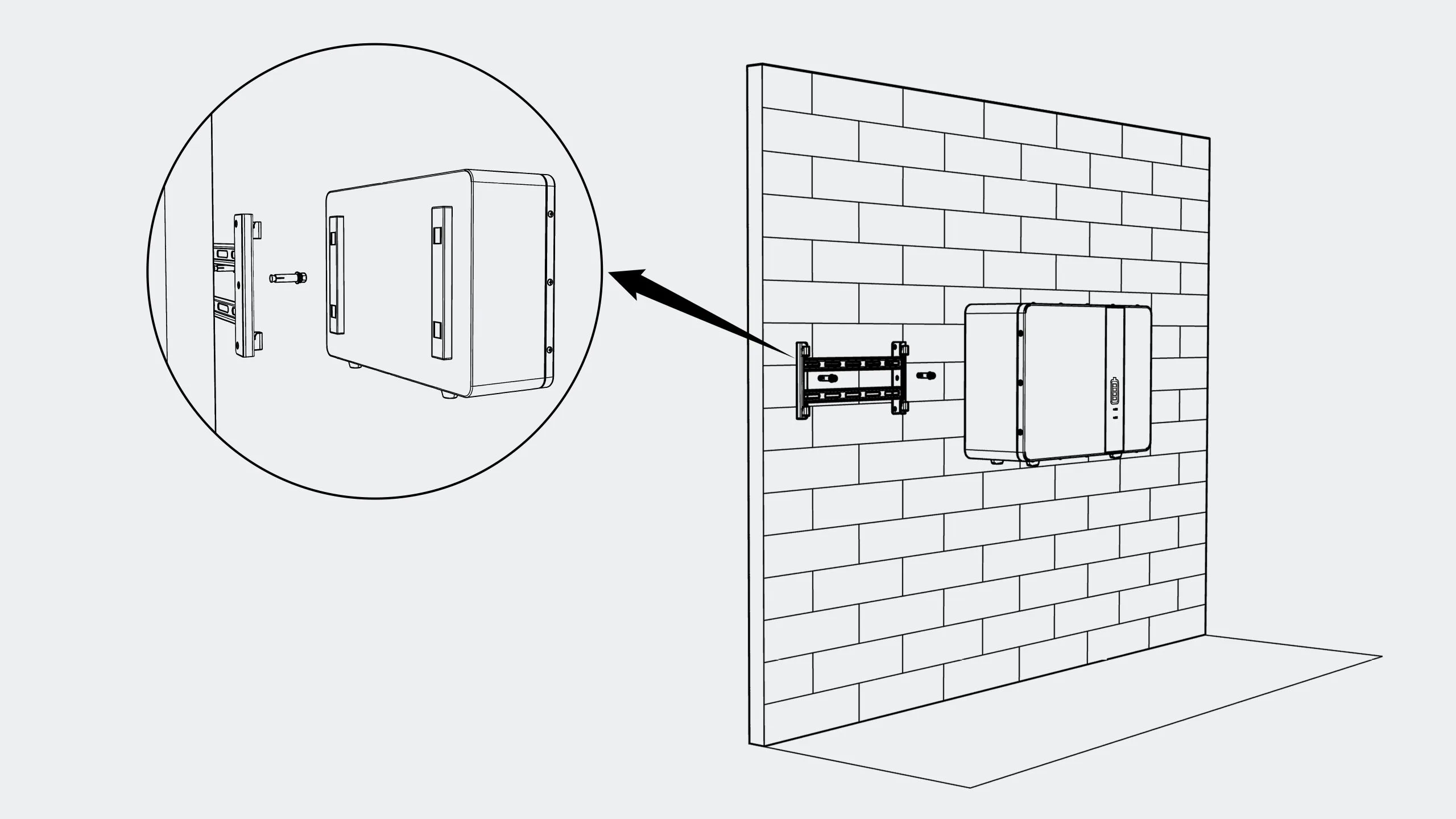 Batterie Secours Domestique Murale 48V 200Ah 10KWh - LYBESS