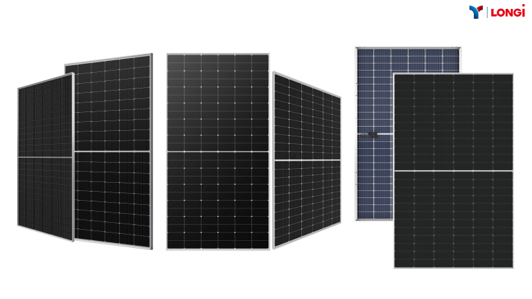LONGi solar photovoltaic panels